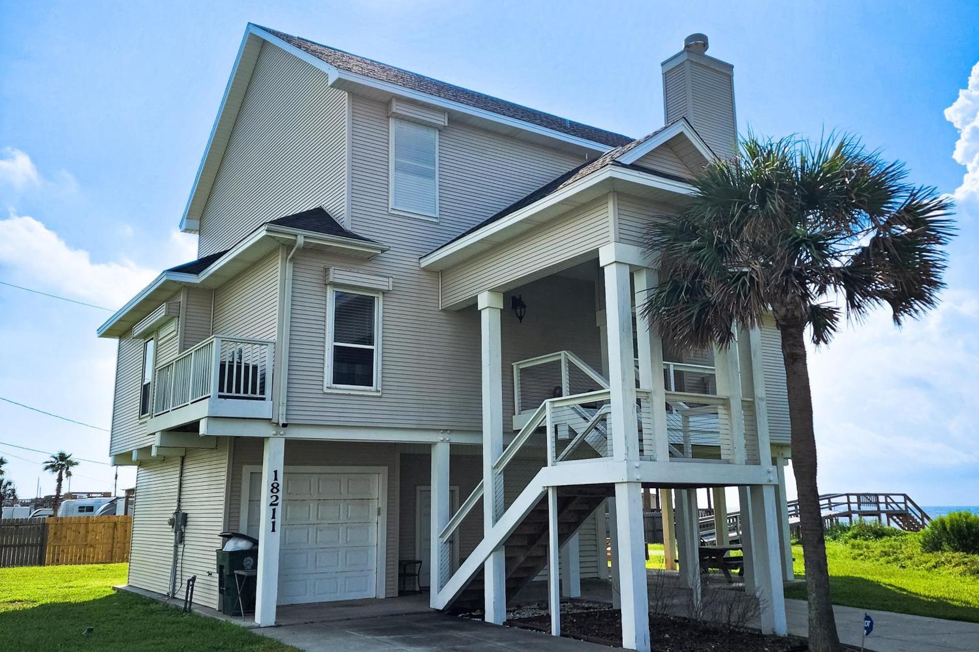 The Beach Escape Villa Galveston Exterior photo