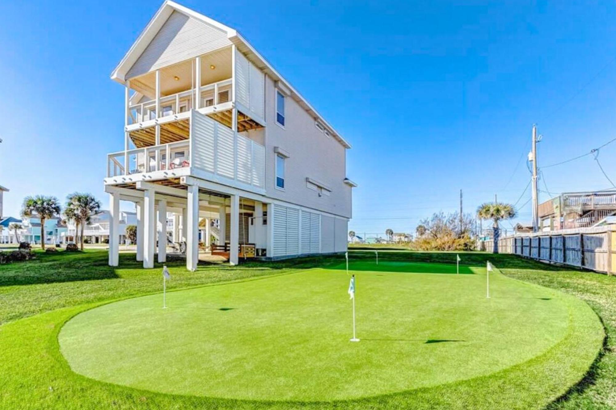 The Beach Escape Villa Galveston Exterior photo