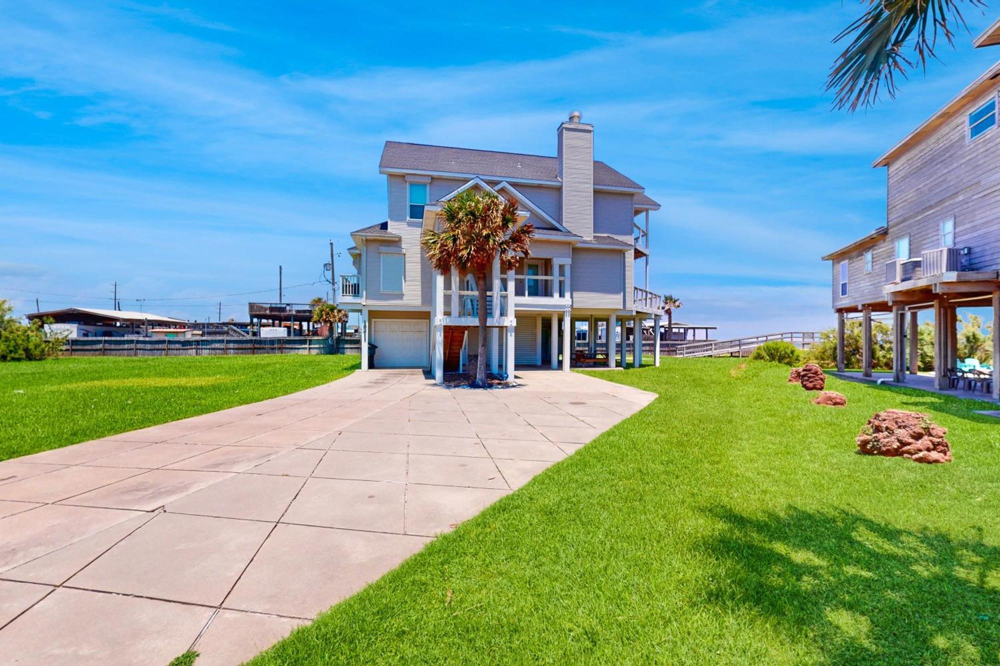 The Beach Escape Villa Galveston Exterior photo