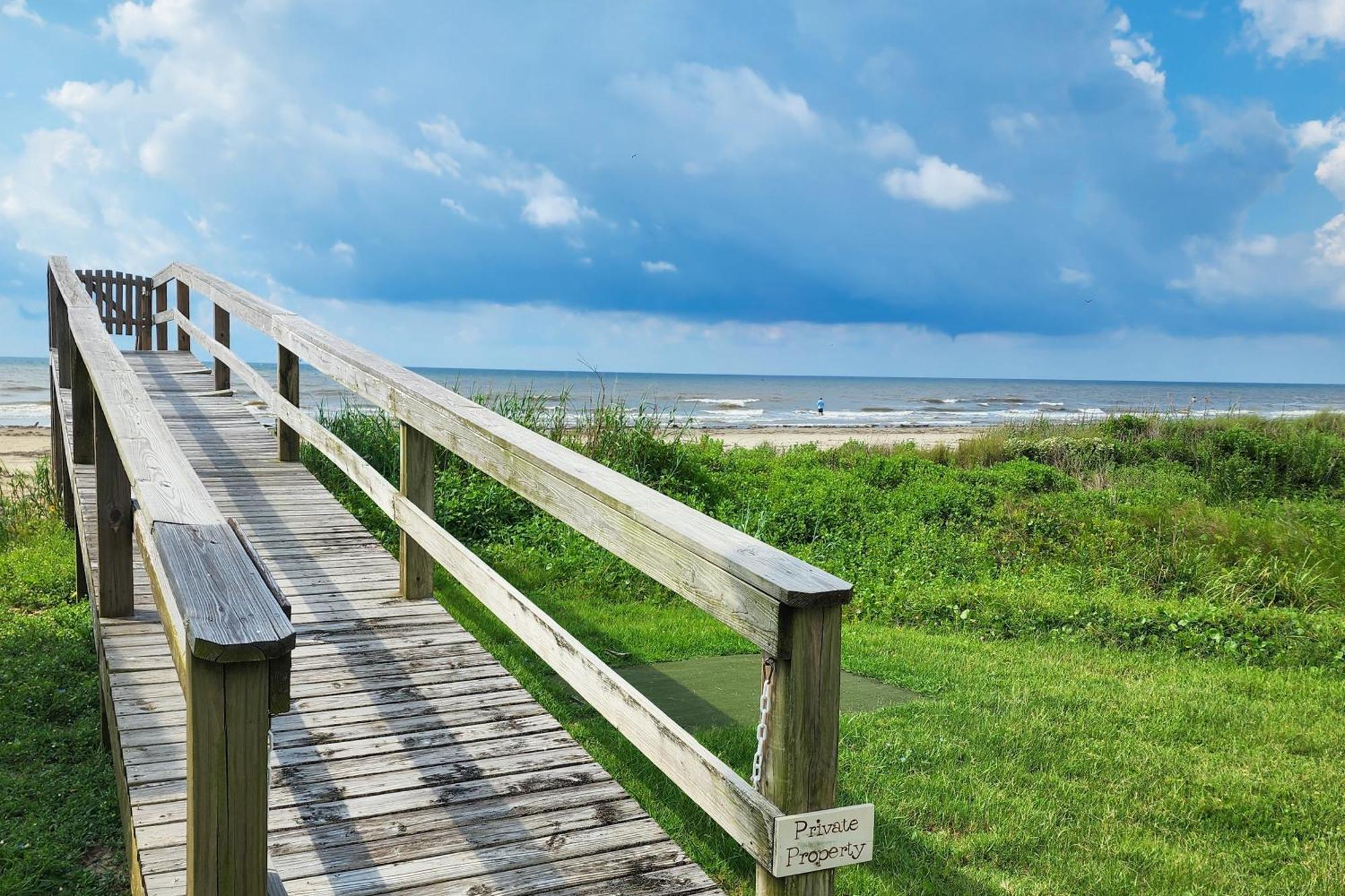 The Beach Escape Villa Galveston Exterior photo